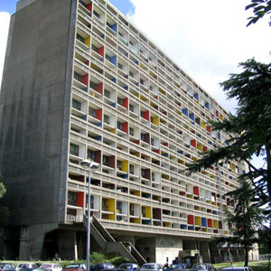 Жилая единица (Unité d'Habitation), Nantes-Reze, Франция. 1952-1955
