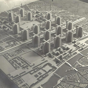 «План Вуазен» (Plan Voisin). Проект реконструкции центра Парижа. 1925