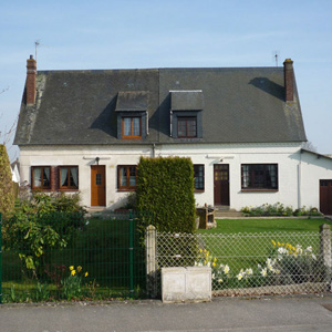 Двухквартирный сельский дом, Saint-Nicolas d'Aliermont, Франция. 1917