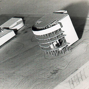 Проект здания посольства Франции, Бразилиа, Бразилия. 1964