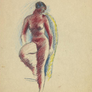 Femme debout sur un pied, 1930