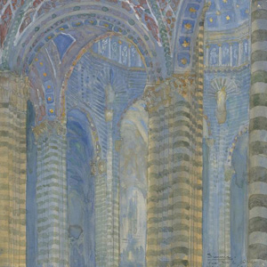 Intérieur cathédrale de Sienne, 1907