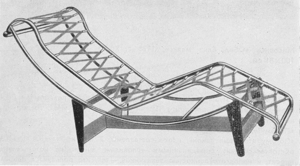 Современная мебель. 1928 год. Ле Корбюзье. Творческий путь / Le Corbusier. Textes et planches