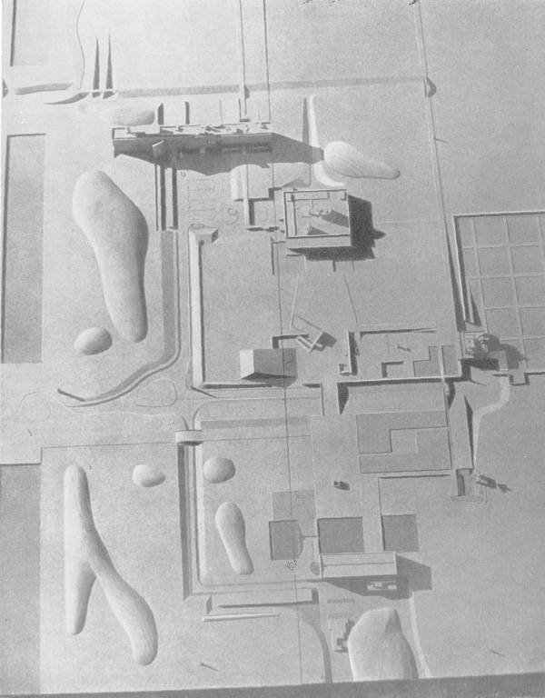 Ле Корбюзье / Le Corbusier. Макет Капитолия. Чандигарх. Индия