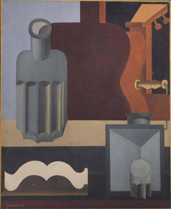 Ле Корбюзье / Le Corbusier, Guitare verticale (1ère version), 1920