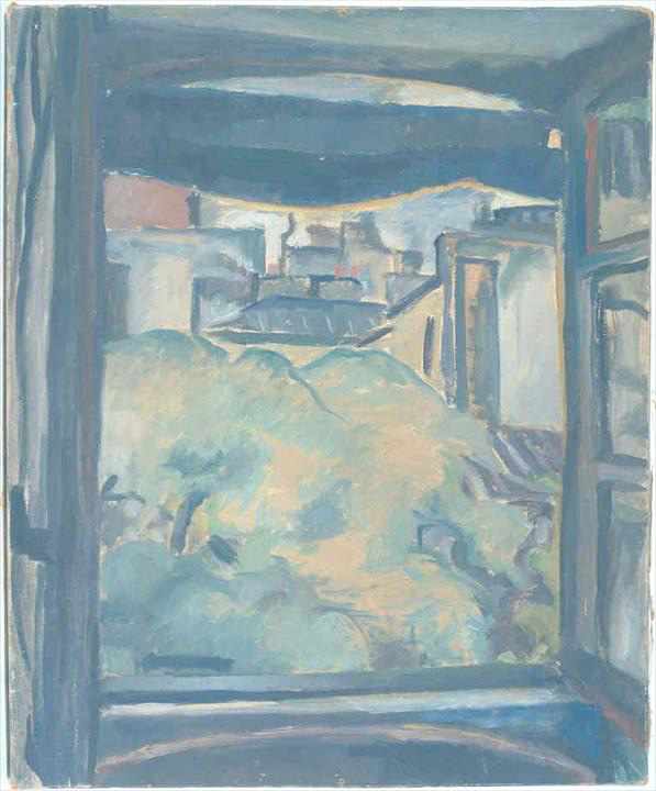 Ле Корбюзье / Le Corbusier, Vue sur les toits de Paris, 1917