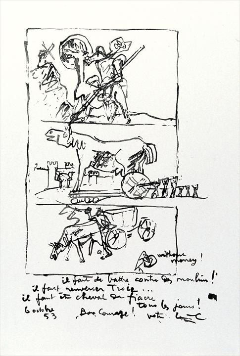 Ле Корбюзье / Le Corbusier, Don Quichotte, 1953