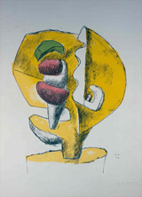 Ле Корбюзье / Le Corbusier, Ubu, composition polychrome d'Ozon, 1964