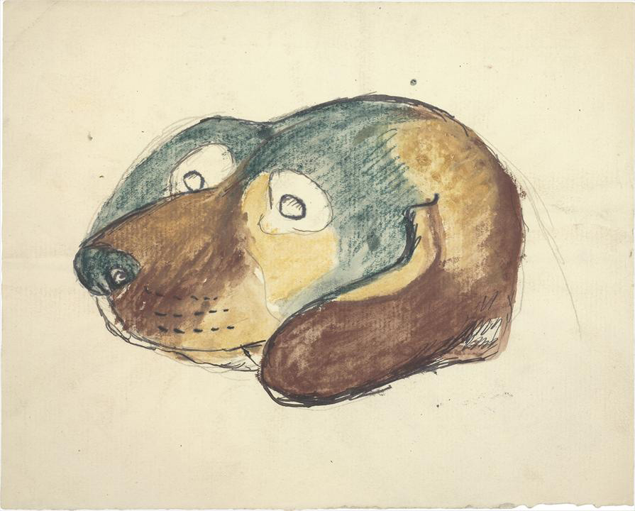 Ле Корбюзье / Le Corbusier, Tête de chien, 1930