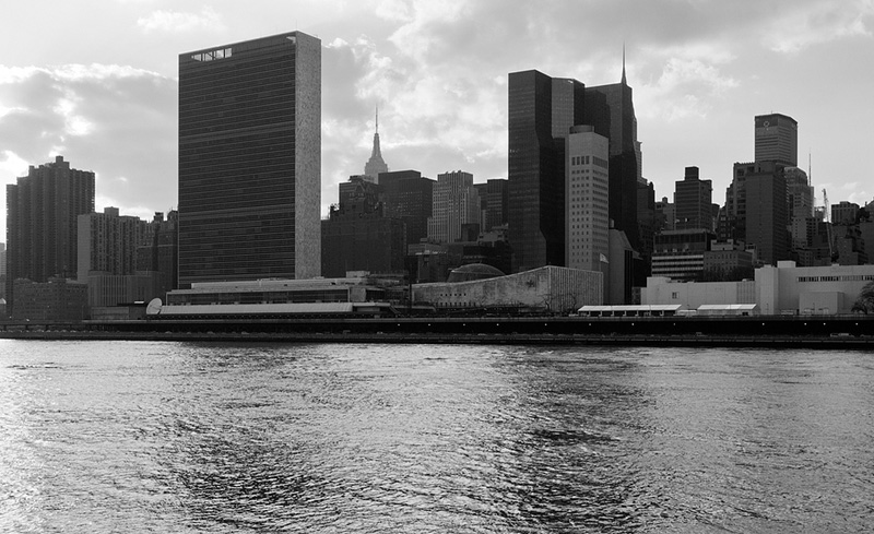 здание Объединённых Наций в Нью-Йорке (United Nations headquarters), New York City