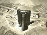 Ле Корбюзье / Le Corbusier. Проект небоскрёба «Cartesian». 1937