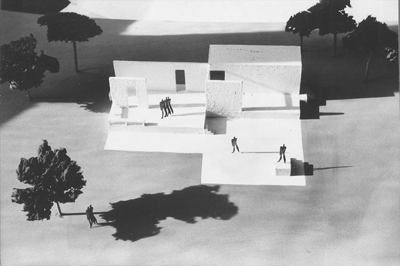 Ле Корбюзье / Le Corbusier. Проект культурного центра, Форт-Лами, Чад. 1960