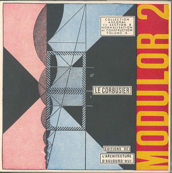 «Модулор-2» Ле Корбюзье. "Le Modulor II", Le Corbusier. 1955